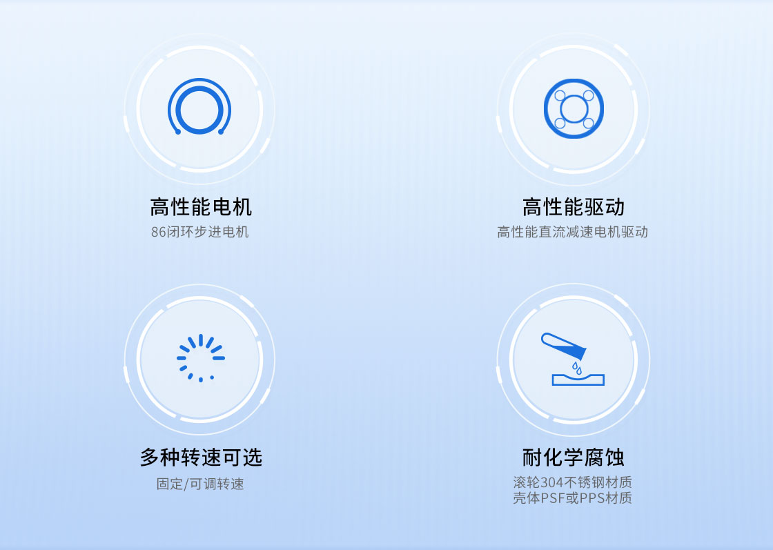 大流量印刷蠕動泵特點介紹